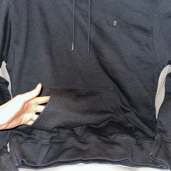 Champion Men's Powerblend Pullover Hoodie, Iconic 'C' Logo - Picture 9 of 12